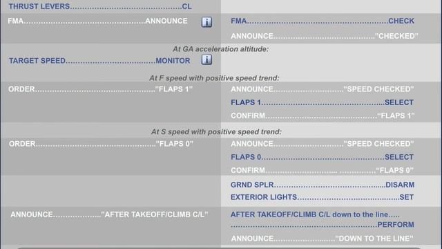Airbus A320 CBT # 129 GO AROUND NORMAL OPS PROCEDURE DATA PACKAGE PDP