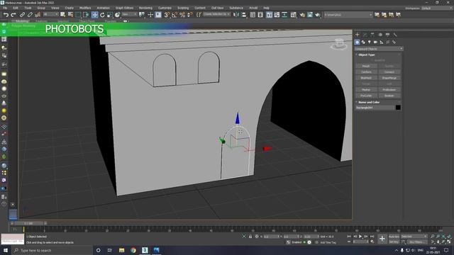 Modeling Harbour - 3ds max 2022 beginner tutorial part - 1 смотреть онлайн