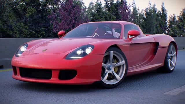 Porsche Carrera GT Animation - Blender 2.62 смотреть онлайн
