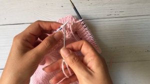 Часть 3 /Укороченные ряды/ Низ изделия / Закрытие эластичным способом /Рукав