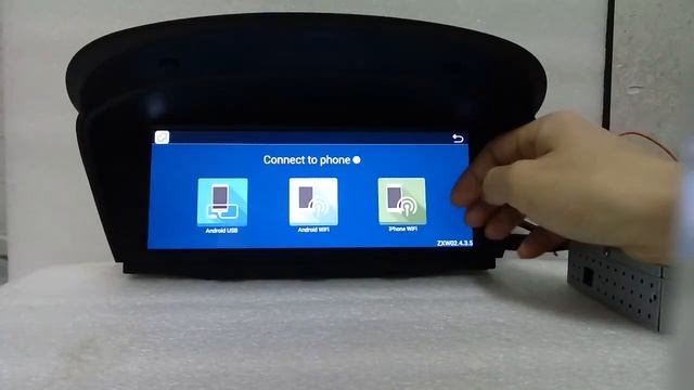 ouchuangbo car radio dvd gps radio BMW E60 E61 E63 E64 2003-2010 android 4.4 смотреть онлайн