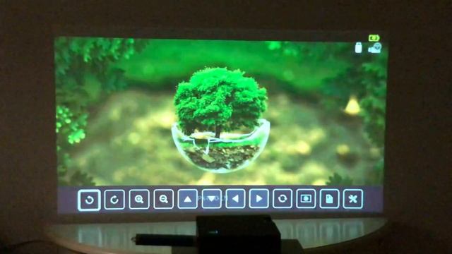 Docooler Mini DLP Projector with inbuilt battery..! смотреть онлайн