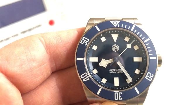 Worth The PRICE? San Martin X Watchdives SN0121 SN0121GA Blue No Date 39mm Pelagos Homage Review