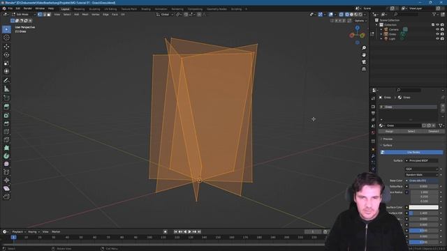Godot tutorial - Shader animated grass made with Gimp and Blender смотреть онлайн