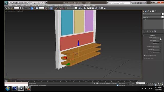 3ds max standard primitives - 3d booth Layout Example in Telugu смотреть онлайн