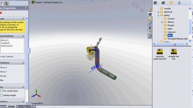 Basic routing in SolidWorks смотреть онлайн