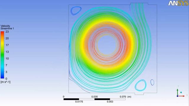Moving piston in ANSYS FLUENT смотреть онлайн