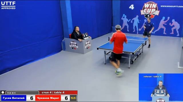 21:00 Гусев Виталий 3-1 Чуканов Марат стол 4 Юг-3 23.12.20 смотреть онлайн