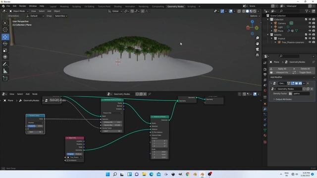 geometry nodes modeling island|blender beginner tutorial смотреть онлайн