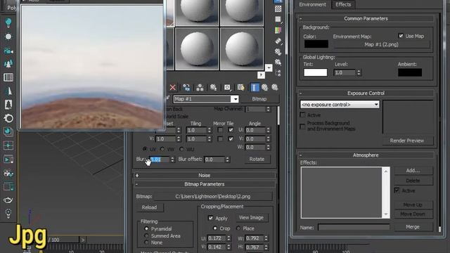 37 - Envirinment _ HDRI ثرى دى ماكس - اضافة صورة смотреть онлайн