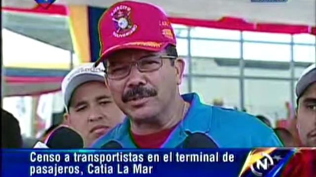 Censo a transportistas en el terminal de pasajeros, Catia La Mar 05 04 2014 IIPARTE смотреть онлайн