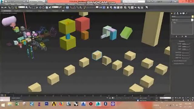 3ds max Tamil video tutorial Part 3/ align tool,mirror,group,copy instance reference explanation смотреть онлайн