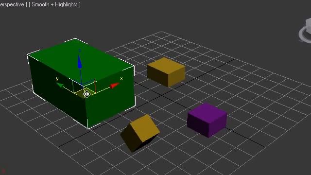 3Ds Max Tutorial 9 Grouping and Linking смотреть онлайн