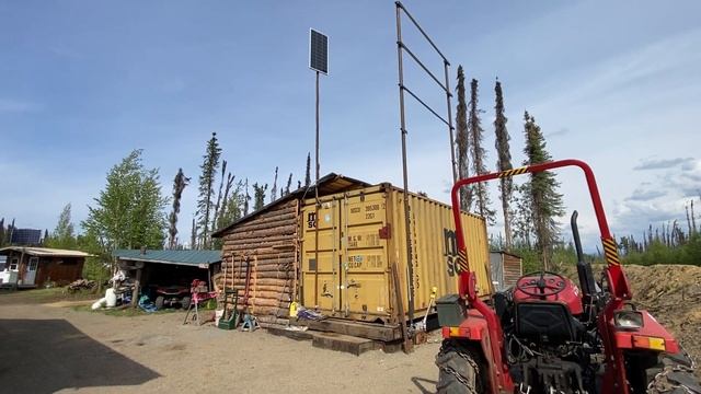 Gray Water Drain And Solar Panel Mount