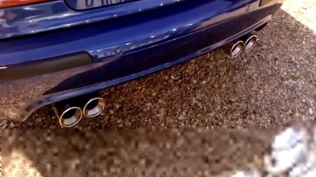 BMW E39 M5 CUSTOM BACK BOXES FROM INFINITY EXHAUSTS смотреть онлайн
