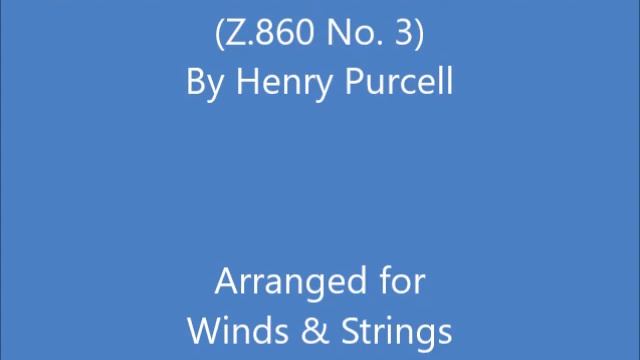 "In the midst of life we are in death" (Z.860 No. 3) for Winds & Strings смотреть онлайн