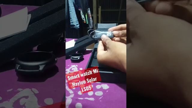 Mi smart watch Haylou solar LS05 Unboxing video..Shandip new video смотреть онлайн