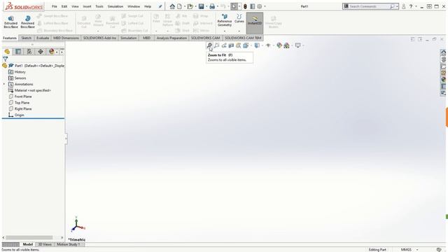 SOLIDWORKS - Module1 Part1 смотреть онлайн