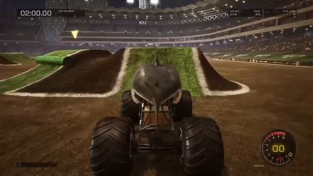 Monster Jam steel Titan Part 5 Monster Mutt and Megalodon Overcast смотреть онлайн