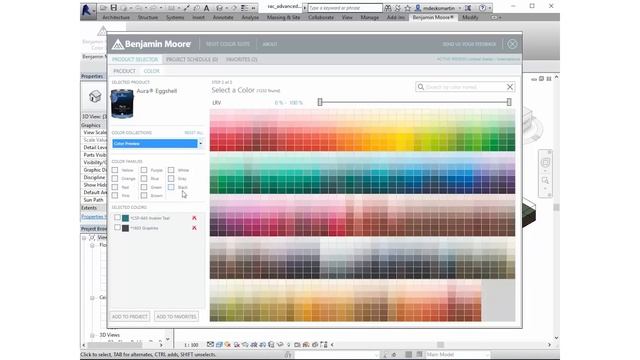 The Benjamin Moore Color Suite for Revit - Designed by Microdesk смотреть онлайн