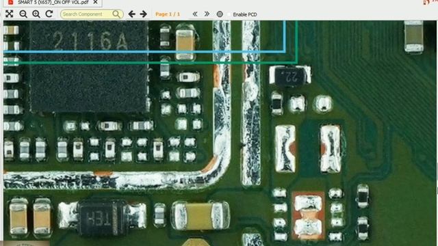 INFINIX SMART 5 (x657) On Off Volum Keys Repair Solution Diagram