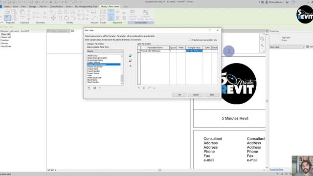 Revit Shared Parameters Tutorial смотреть онлайн