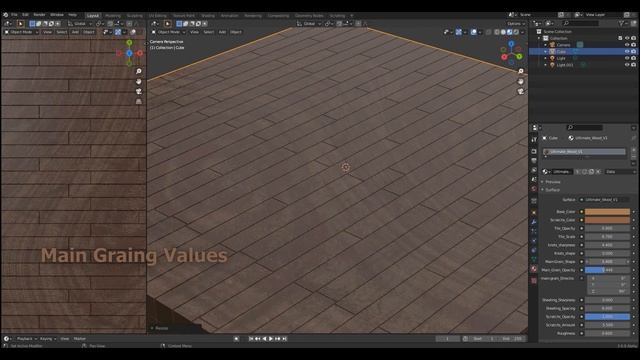 Ultimate Procedural Wood Shader for blender! смотреть онлайн