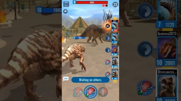 Jurassic World Alive II BAJADASAURUS BOSS Ep1 II Dinosaurs Game