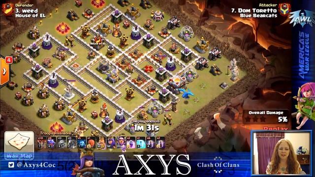 Clash of Clans: AWL S3 TOP RANKED PLAYERS: TH11 смотреть онлайн