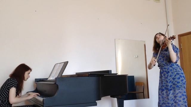 Ksenia Vaganova plays Tchaikovsky P.I., Russian dance from the ballet Swan Lake, Solo for violin