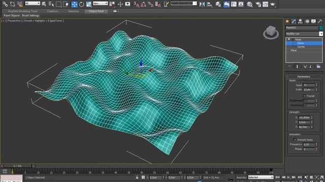 3Ds Max Dersleri 35 Noise Modifieri смотреть онлайн