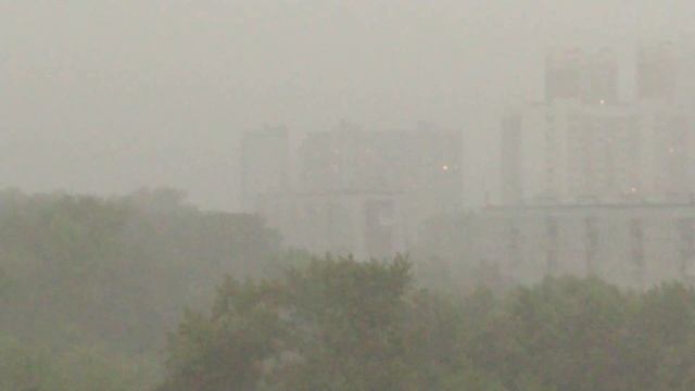 Июльский ливень с грозой/Дъжд юли с гръмотевична буря/July rain with thunderstorm ⛈️ 14.07.2020 смотреть онлайн