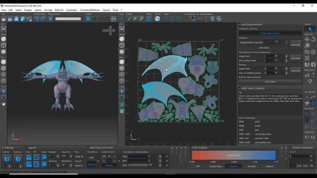New packing features 2019 - UNFOLD3D® UV Wizard 2019® смотреть онлайн