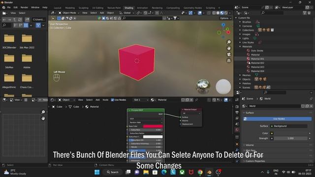 Delete Unusual Materials In Blender (Tricks) смотреть онлайн