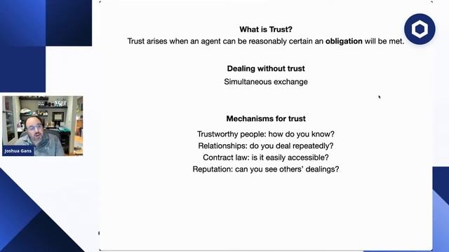 Joshua Gans, PhD: A Management Research Perspective for Smart Contracts | Chainlink Research Report смотреть онлайн
