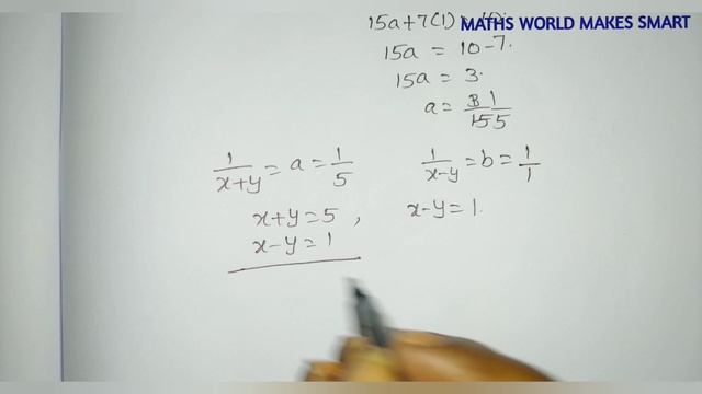10thClass, Pair Of Linear Equations In Two Variables, Exercise 4.3, Q.No.1 (v), (vi)