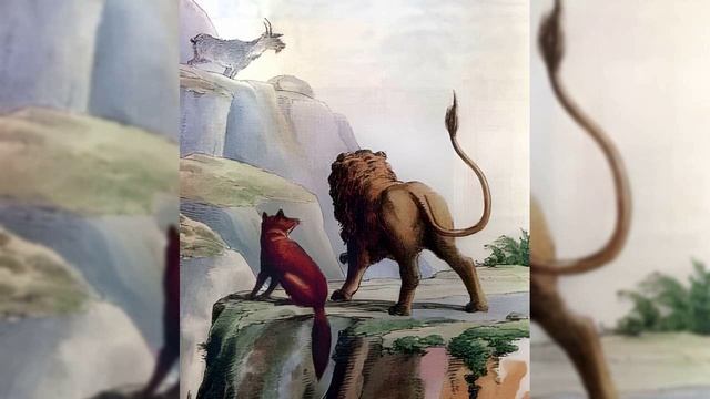 Лев, Серна и Лиса | И. А. Крылов смотреть онлайн