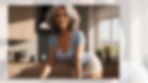 Natural OLD Women-Over 65+ Mini Skirt For Mature women