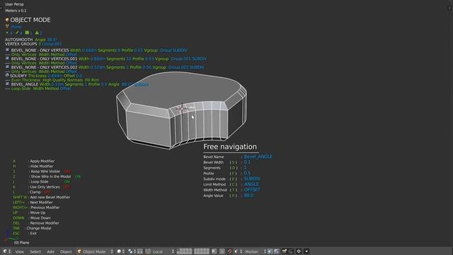 Speedflow - Bevel Modifier - 4 types of bevels смотреть онлайн
