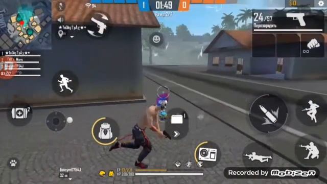 Битва отрядов тек қана G18-бен ТОП-1 алу челлендж|Free Fire смотреть онлайн