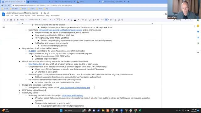 Jenkins Governance Meeting June 26, 2023 смотреть онлайн