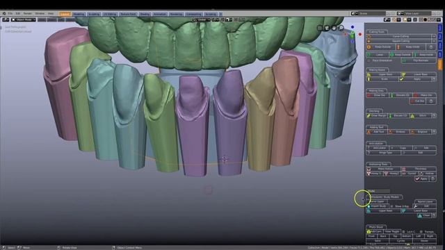 Blender 2.8 add-ons. Model Designer in action. смотреть онлайн
