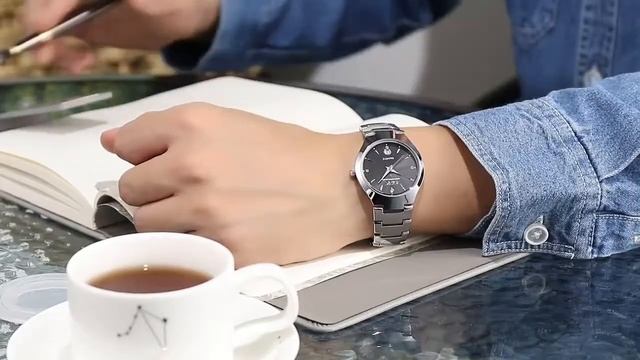 Watch De Relojes Men S Quartz Watches Wristwatch Steel Mens Stainless Waterproof смотреть онлайн