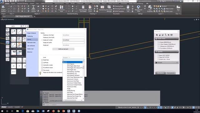 Create Fabrication Drawings from Revit with Advance Steel смотреть онлайн