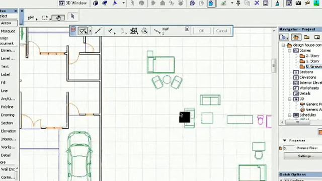 Tutorial Archicad design house complete furniture смотреть онлайн
