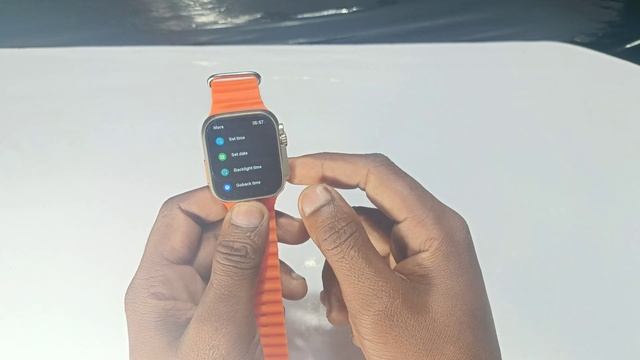 T800 Ultra Smart Watch Time Setting 12 Hours | How To Set Time In T800 Ultra Smart Watch |T800 Ultr