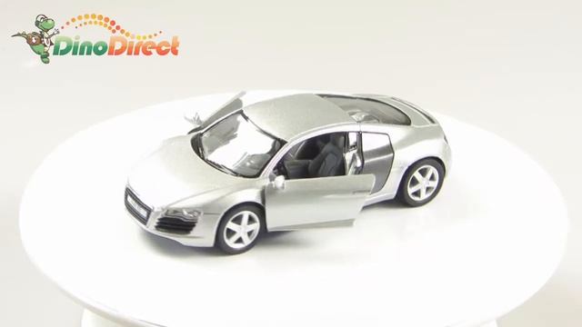 Stylish 1:36 Audi R8 Alloy Collection Car Model Toy Silver - dinodirect смотреть онлайн