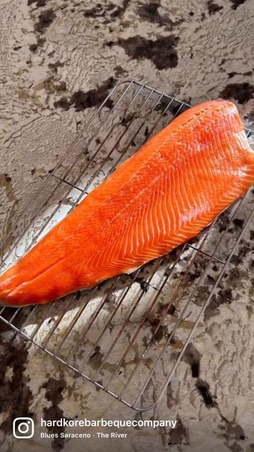 GRILLED SALMON!! #bbq #salmon #grill #cooking смотреть онлайн