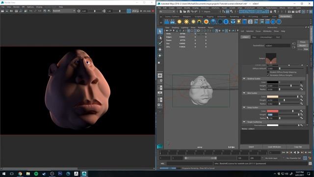 How Do I Render: Human Skin (Redshift & Maya) смотреть онлайн