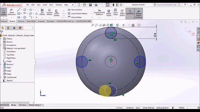 Screw Driver in SolidWorks For SolidWorks beginners смотреть онлайн